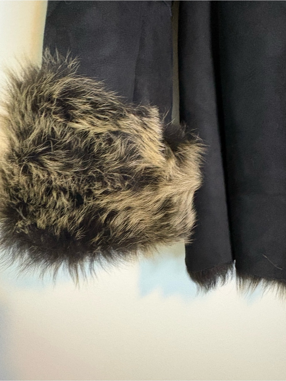 Luxurious Sheepskin Mob Wife Coat by Hobbs London - Size 10 - Picture 5 of 5